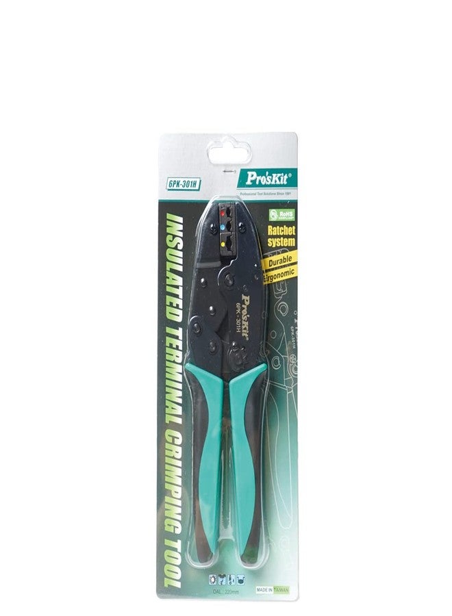 Pro'skit Proskit 6PK-301H, Insulated Terminal Crimping Tool (220mm) (Pack of 1) - Image 2